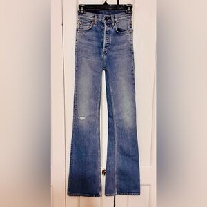 Re/Done Flare High Rise Sample Jeans